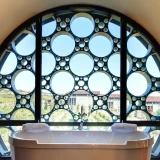 A luxury bathroom suite in a boutique hotel in Catalonia