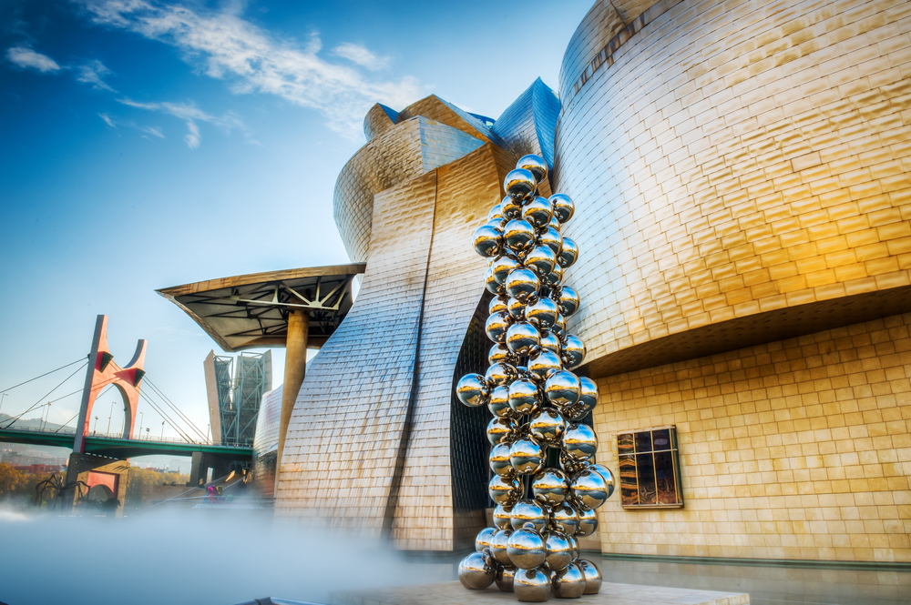 Exterior of the Guggenheim museum, Bilbao