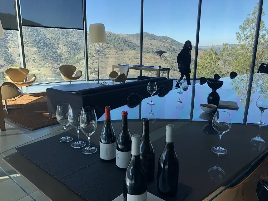 Wine-tasting room, Ferrer Bobet winery